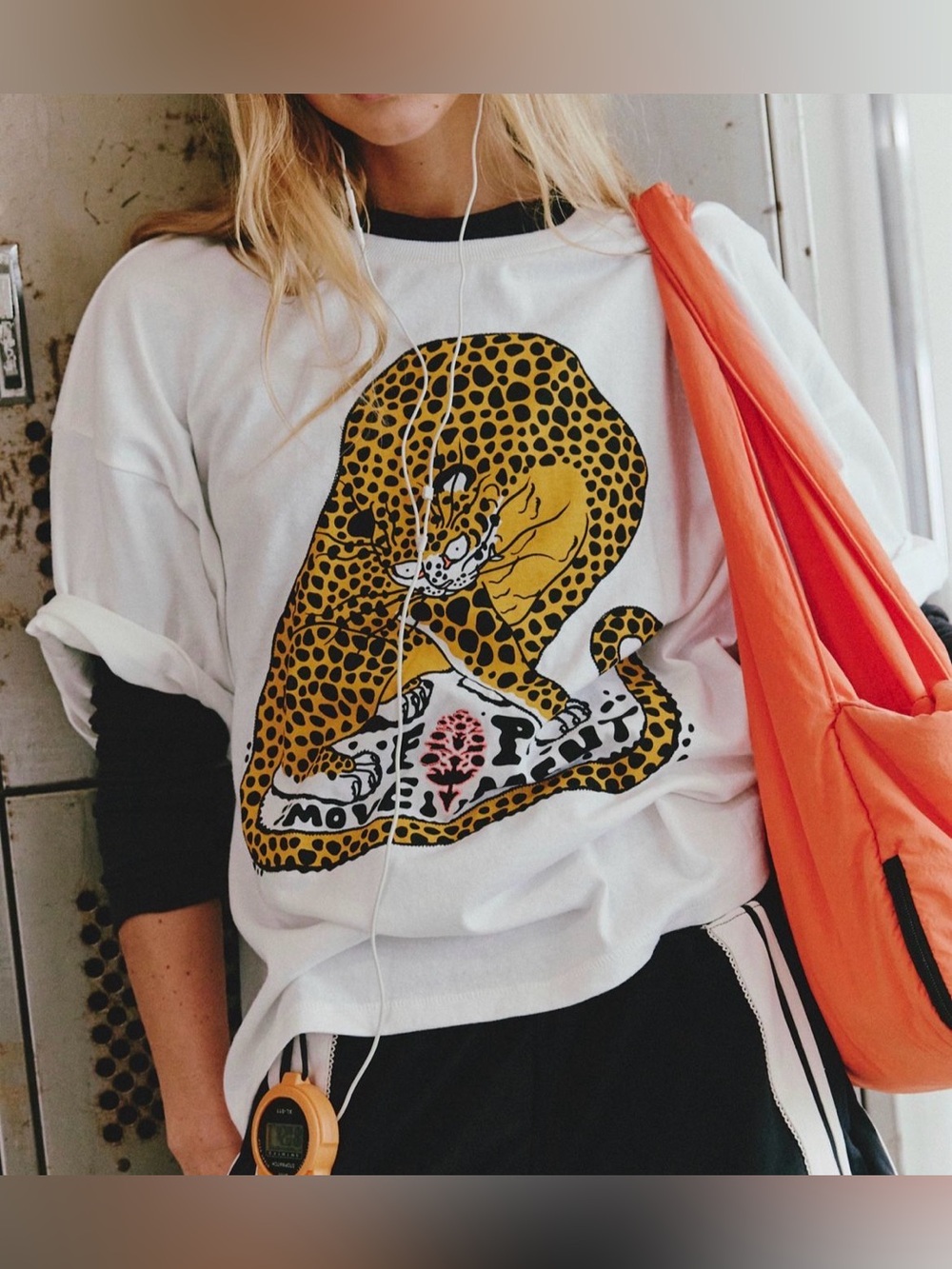 Free People Movement Elliot Snowman Graphic Tee
